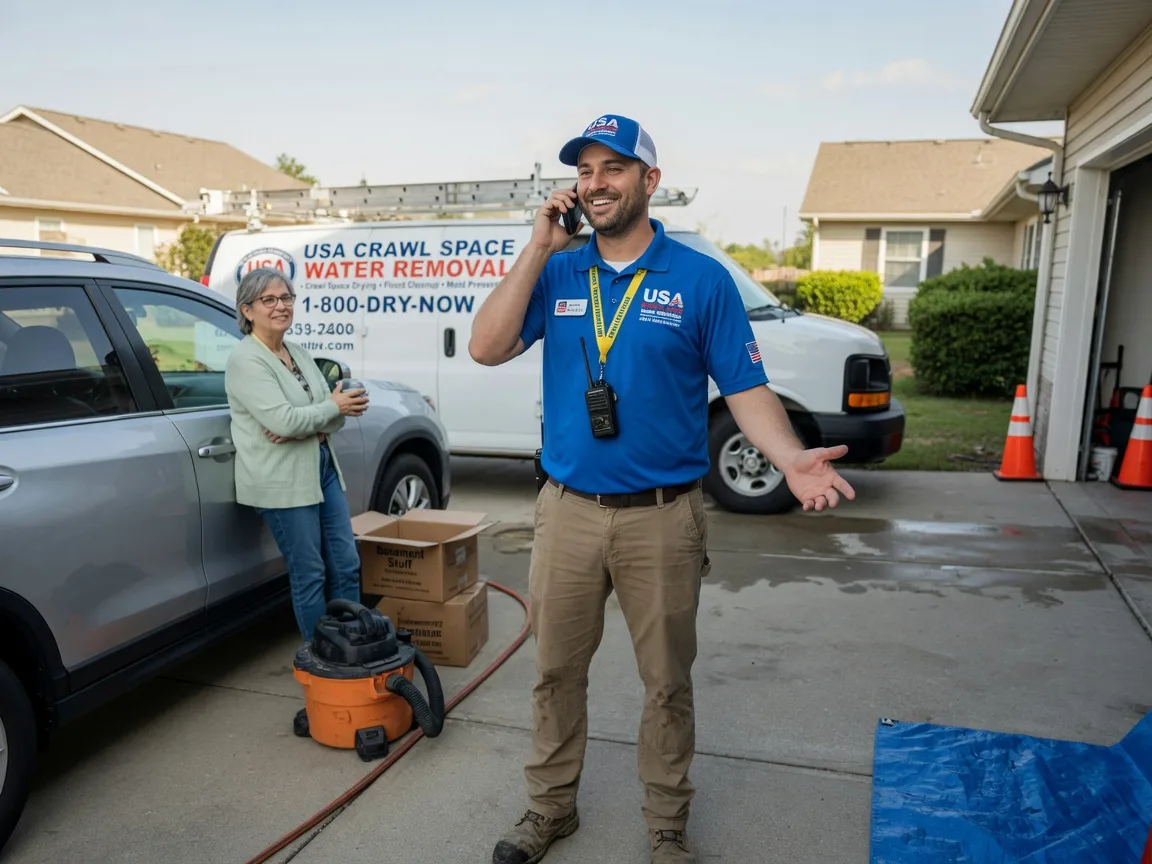 Crawl Space Water Removal Old Fort, NC FAQs